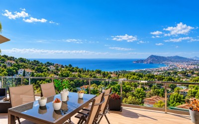 Duplex Penthouse with Panoramic Sea Views in Altea La Vella